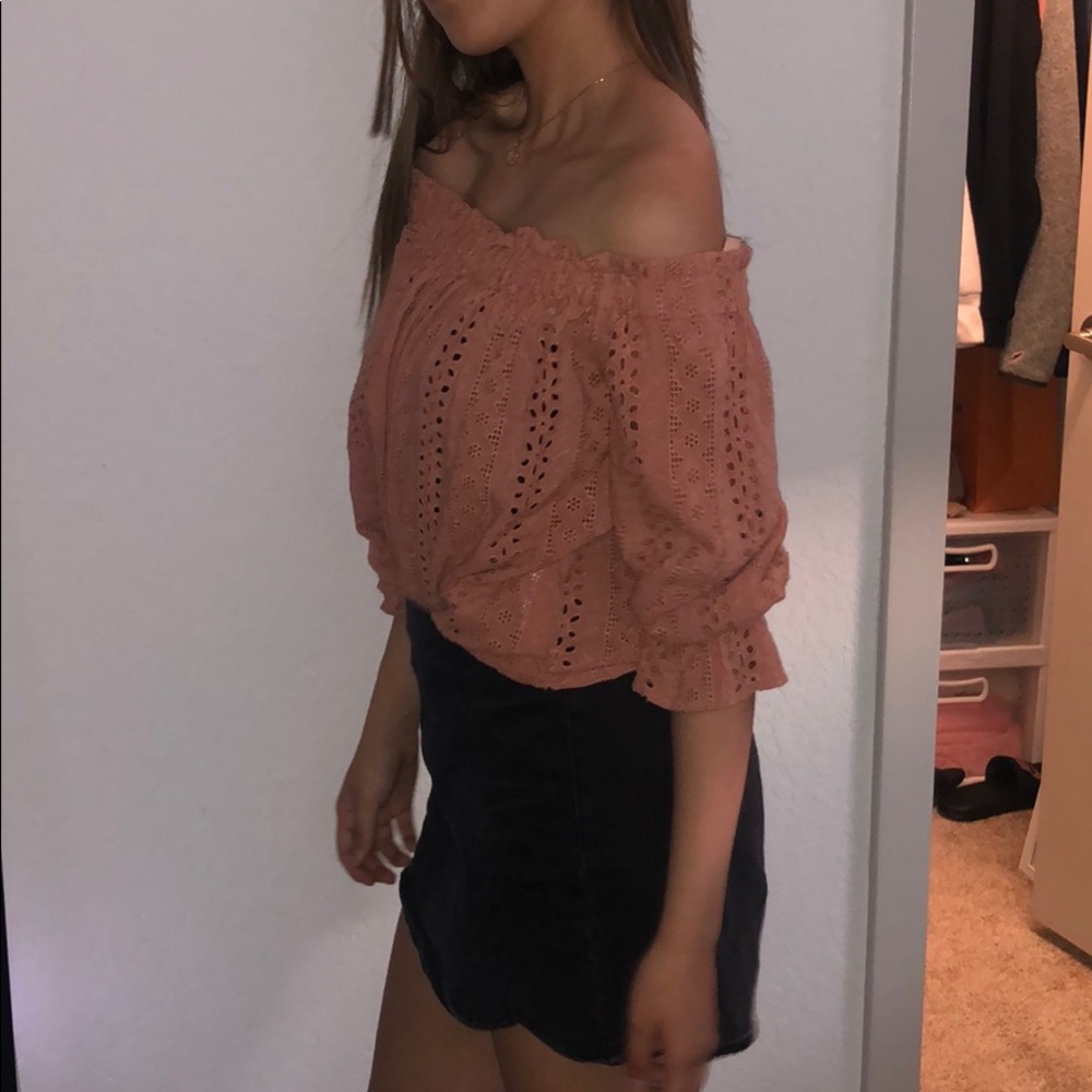 Forever 21 Blush Crop Top